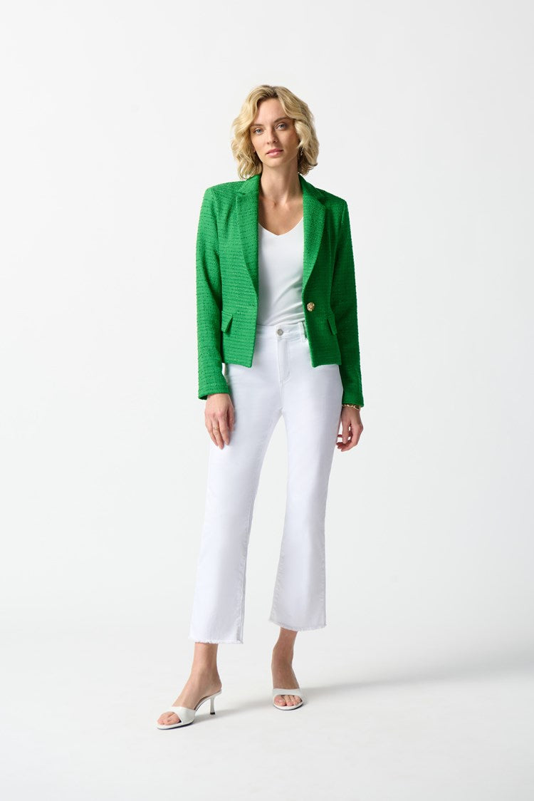 Green blazer outfit on sale womens