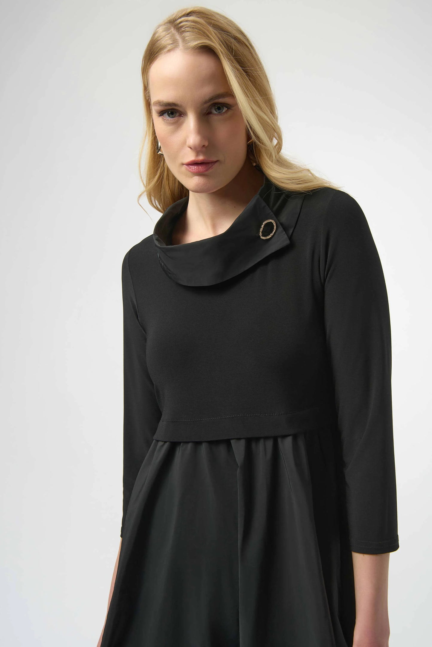Silky Knit & Memory Fit & Flare Dress