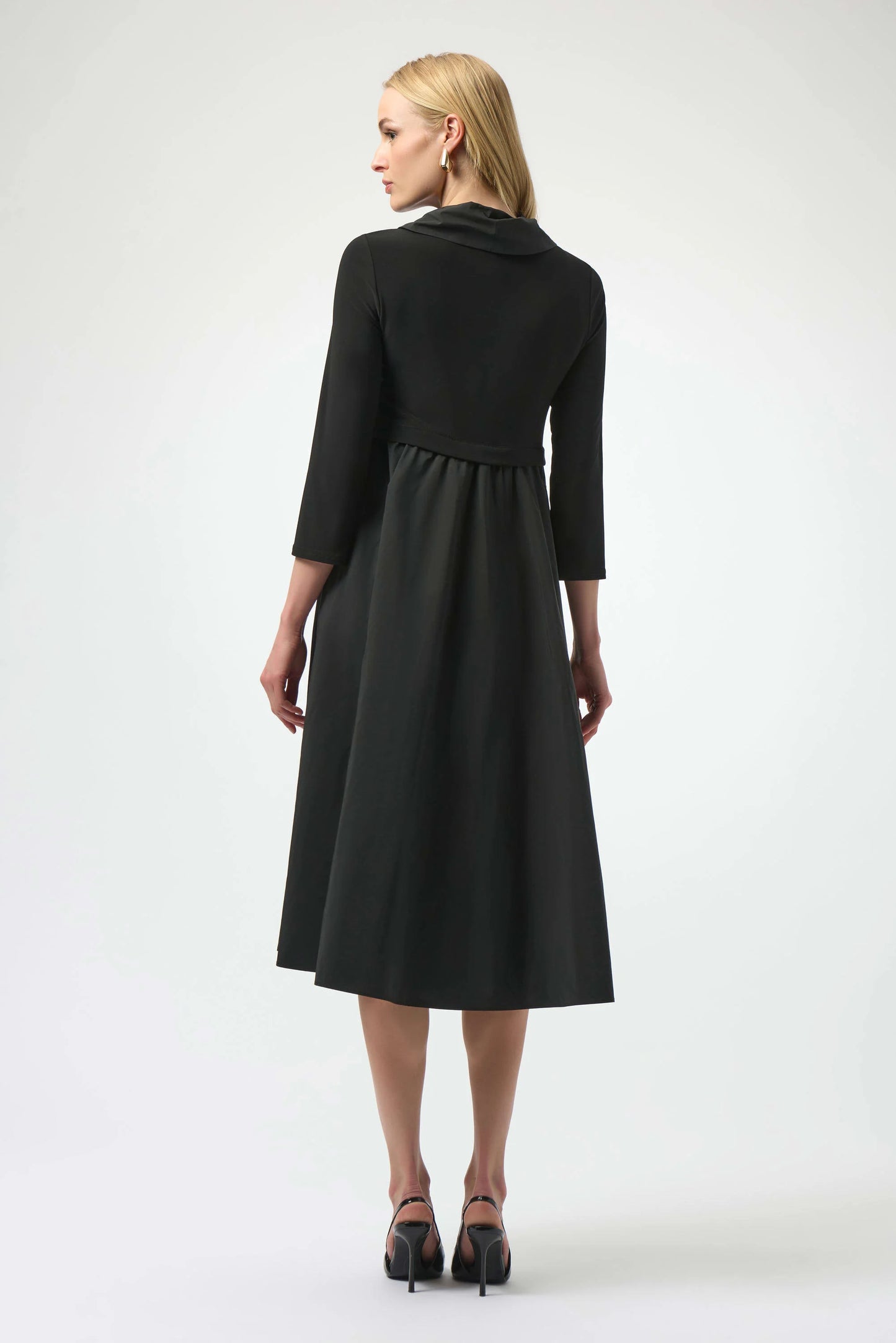 Silky Knit & Memory Fit & Flare Dress