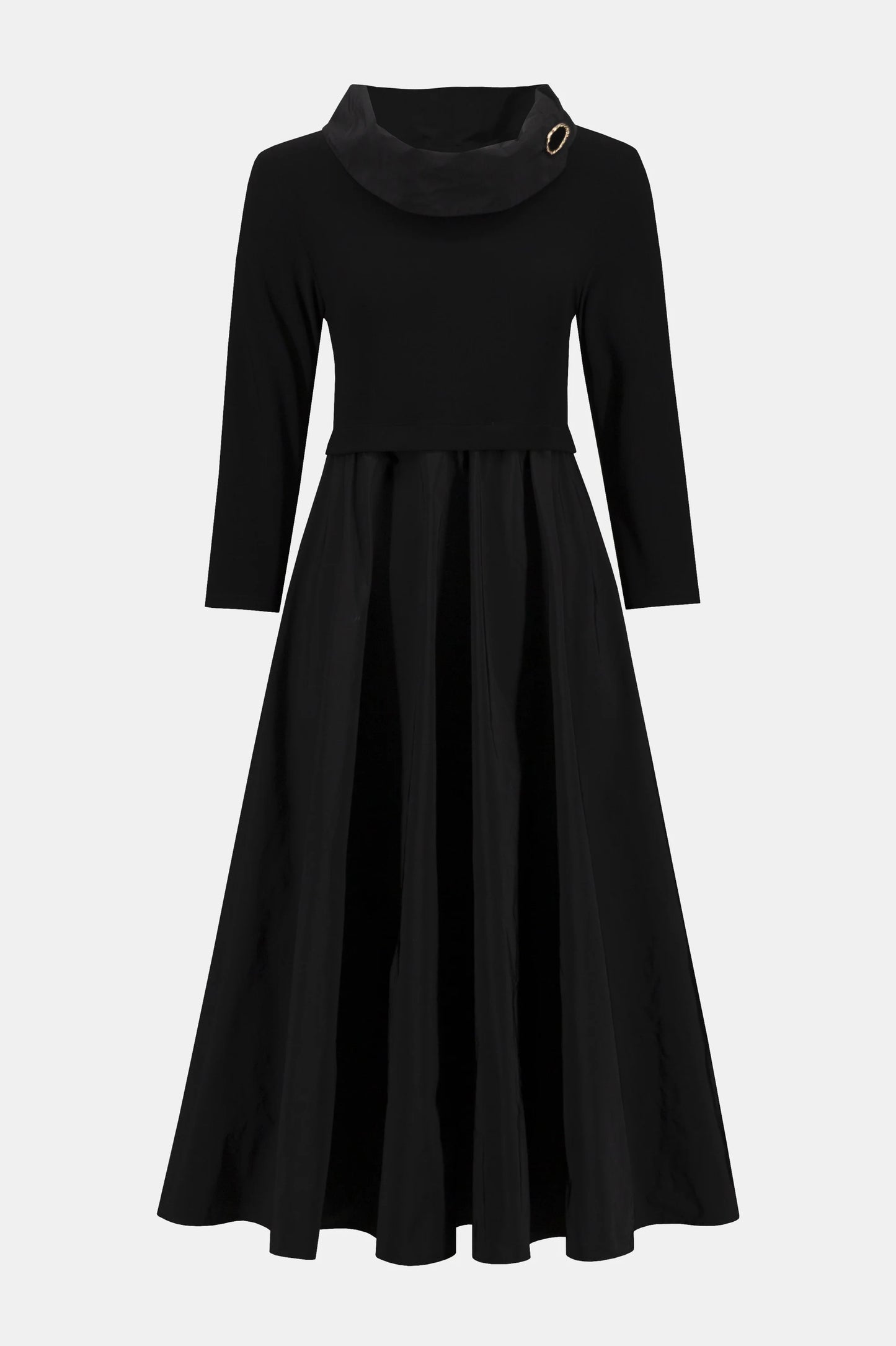 Silky Knit & Memory Fit & Flare Dress