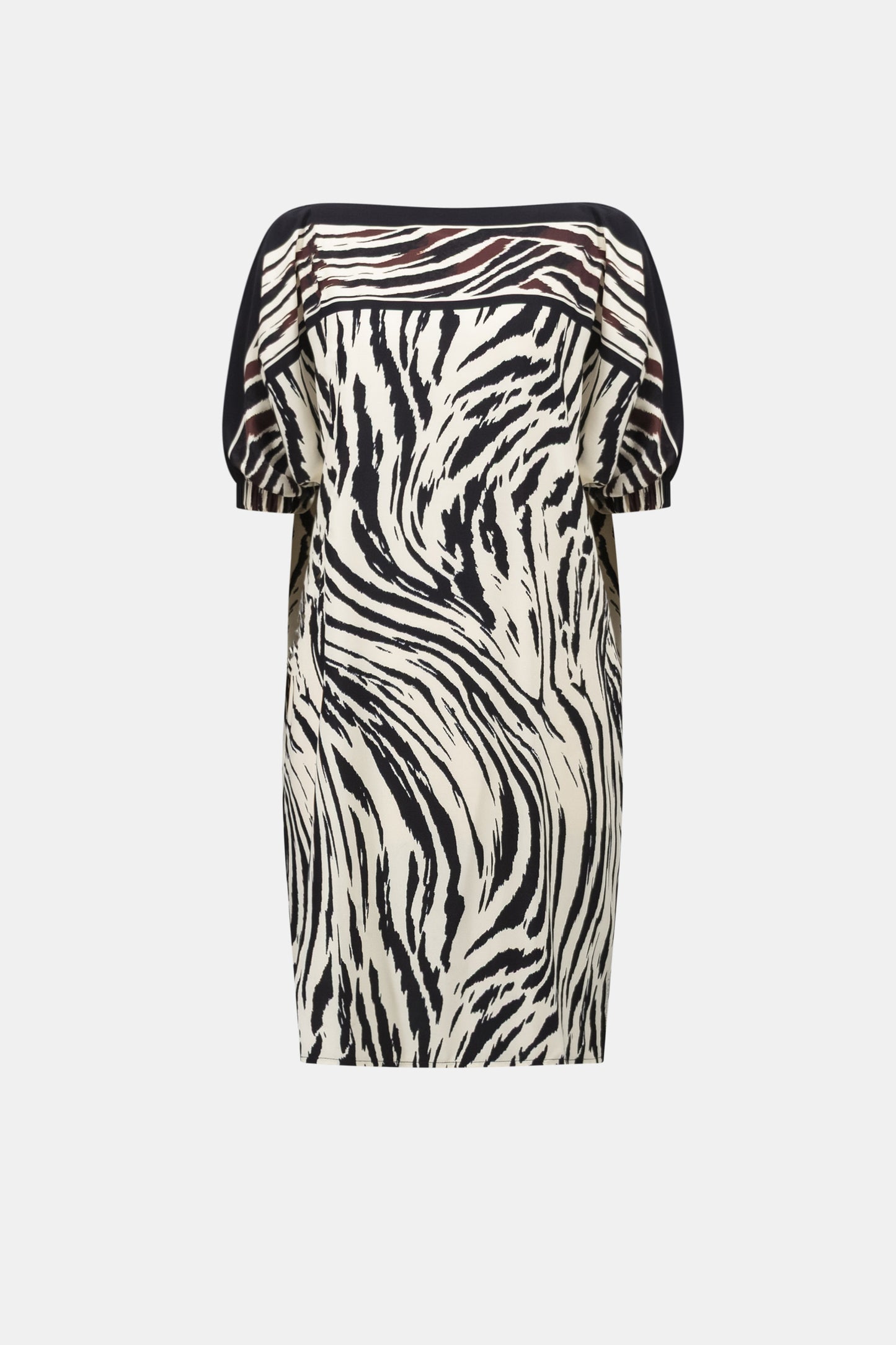 Recycled Woven Animal Print Dress