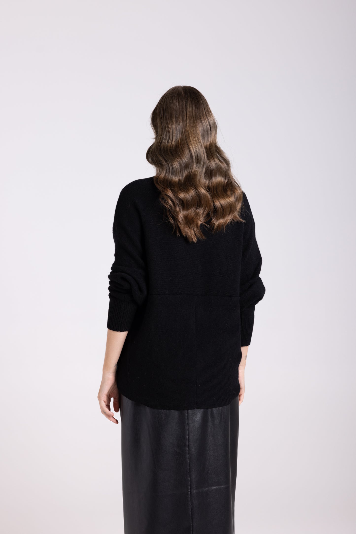 Cross Over Knit Jumper