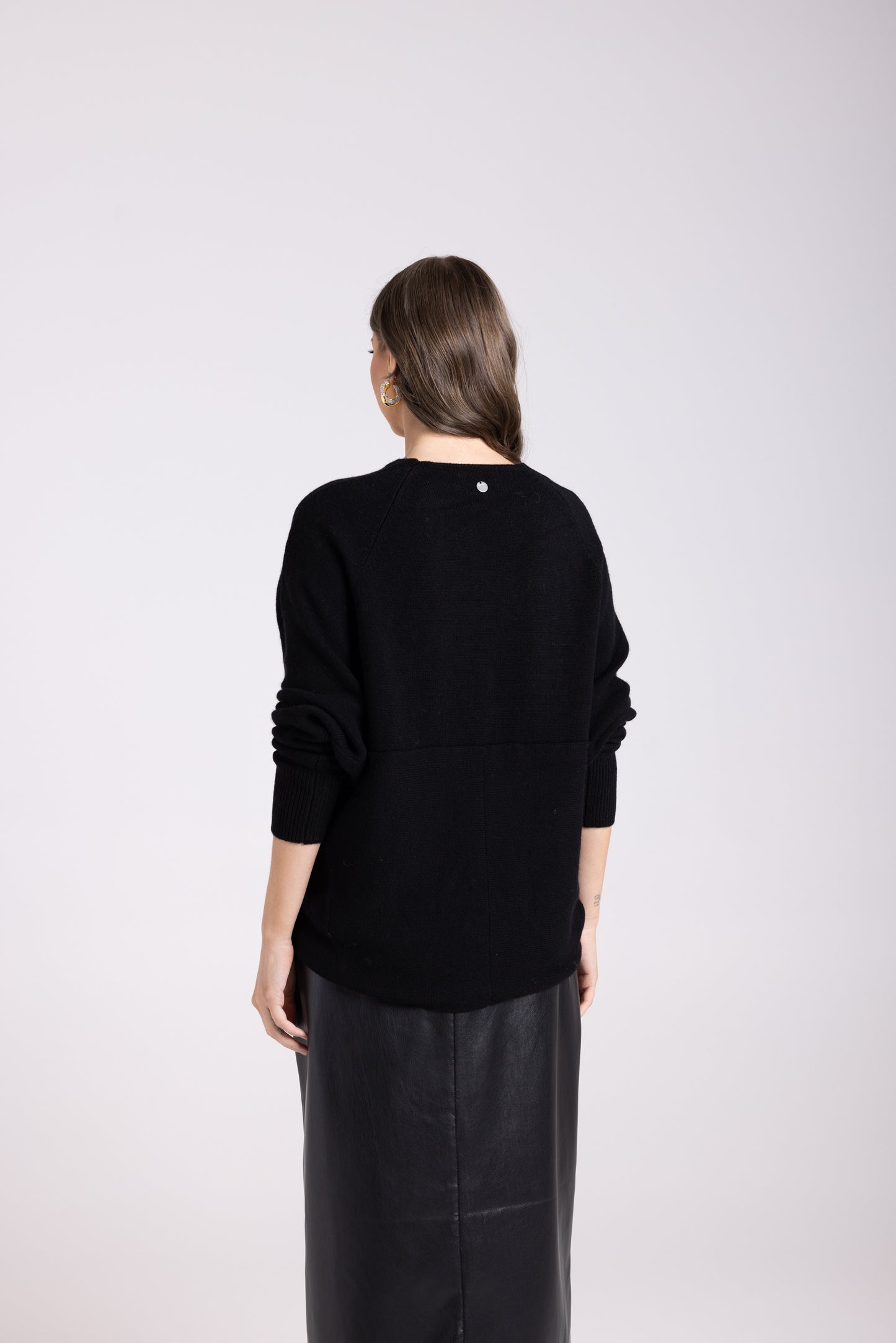 Cross Over Knit Jumper