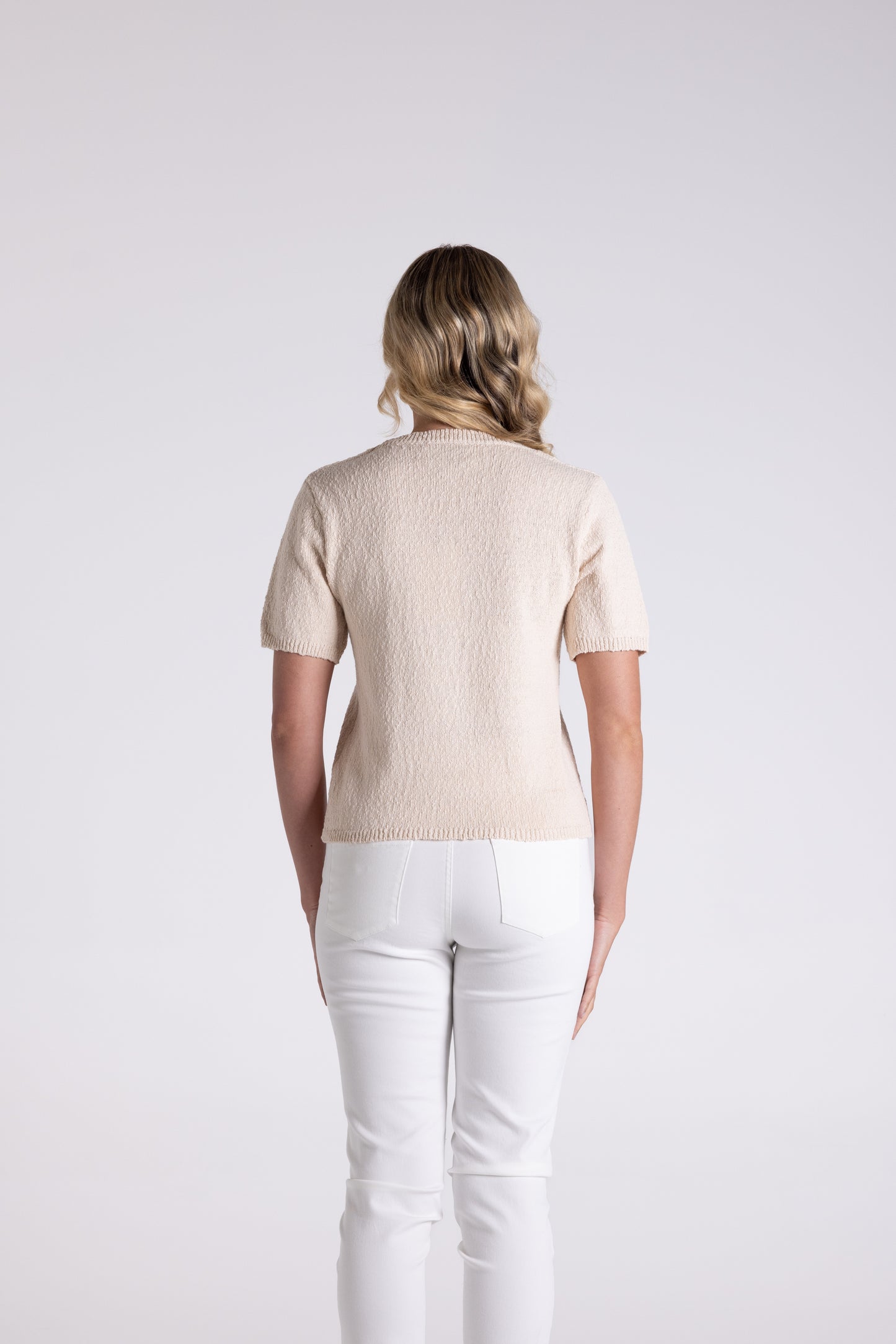 Boucle Knitted Top