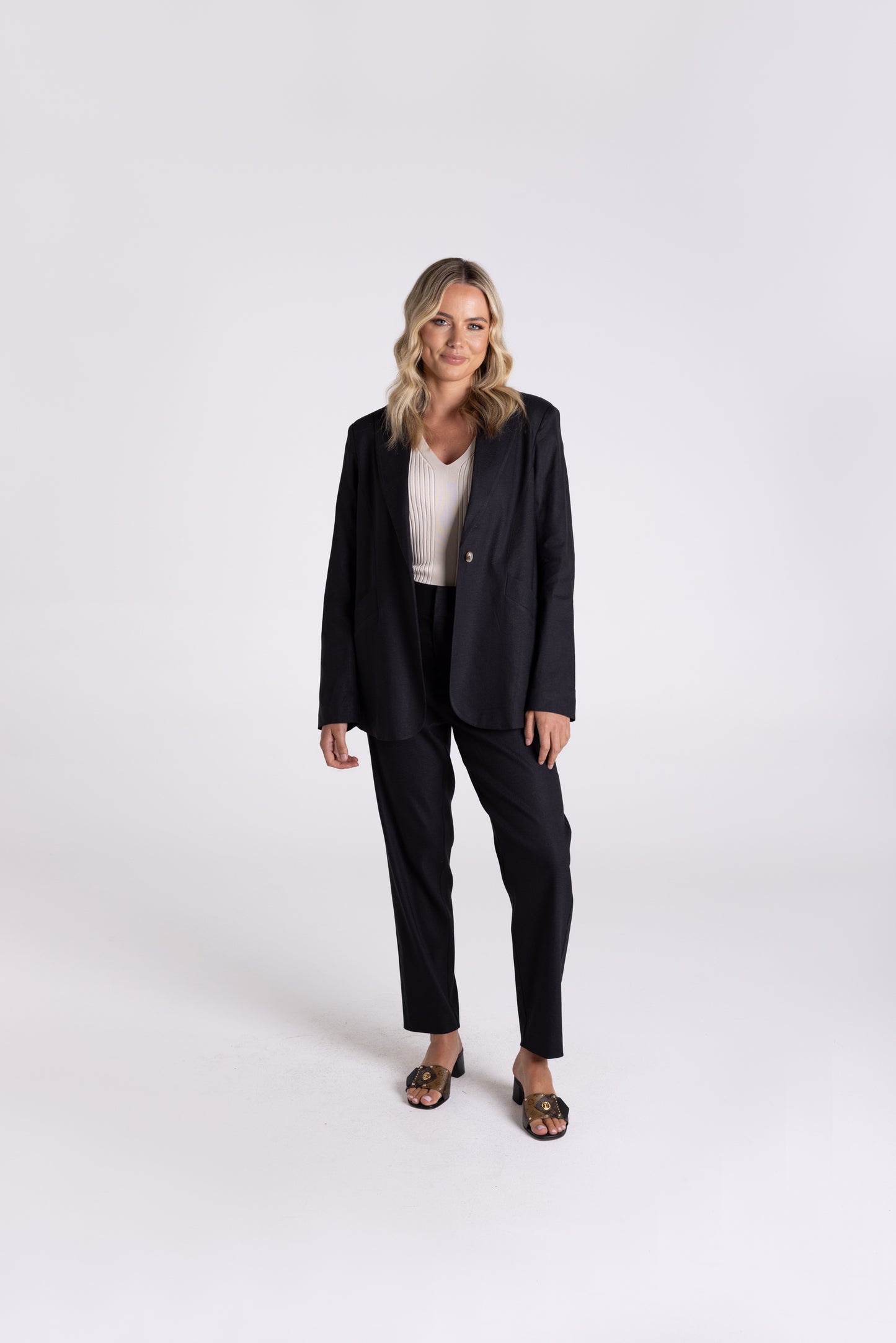 Linen Viscose Jacket
