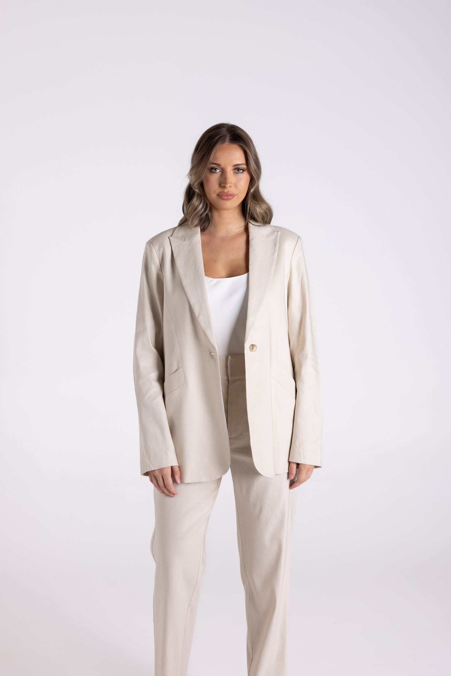 Linen Viscose Jacket