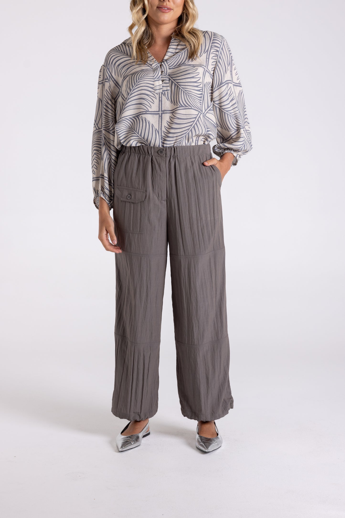 Crinkle Cargo Pant
