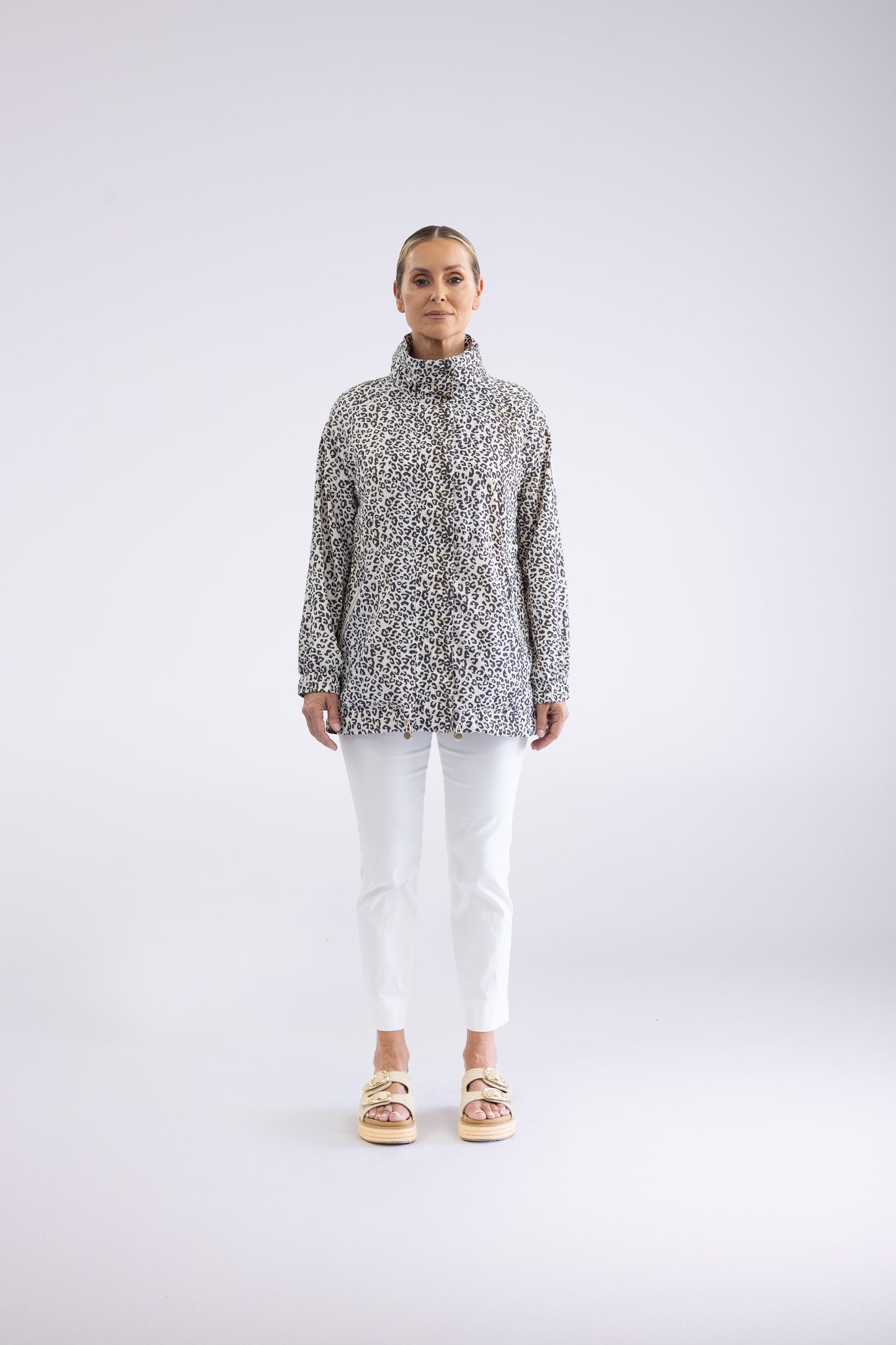 Leopard Spray Jacket
