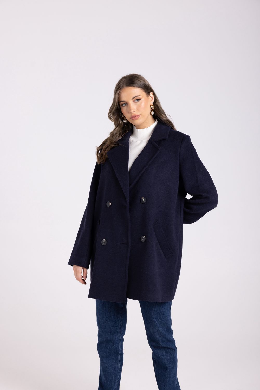 Double Breasted Pea Coat