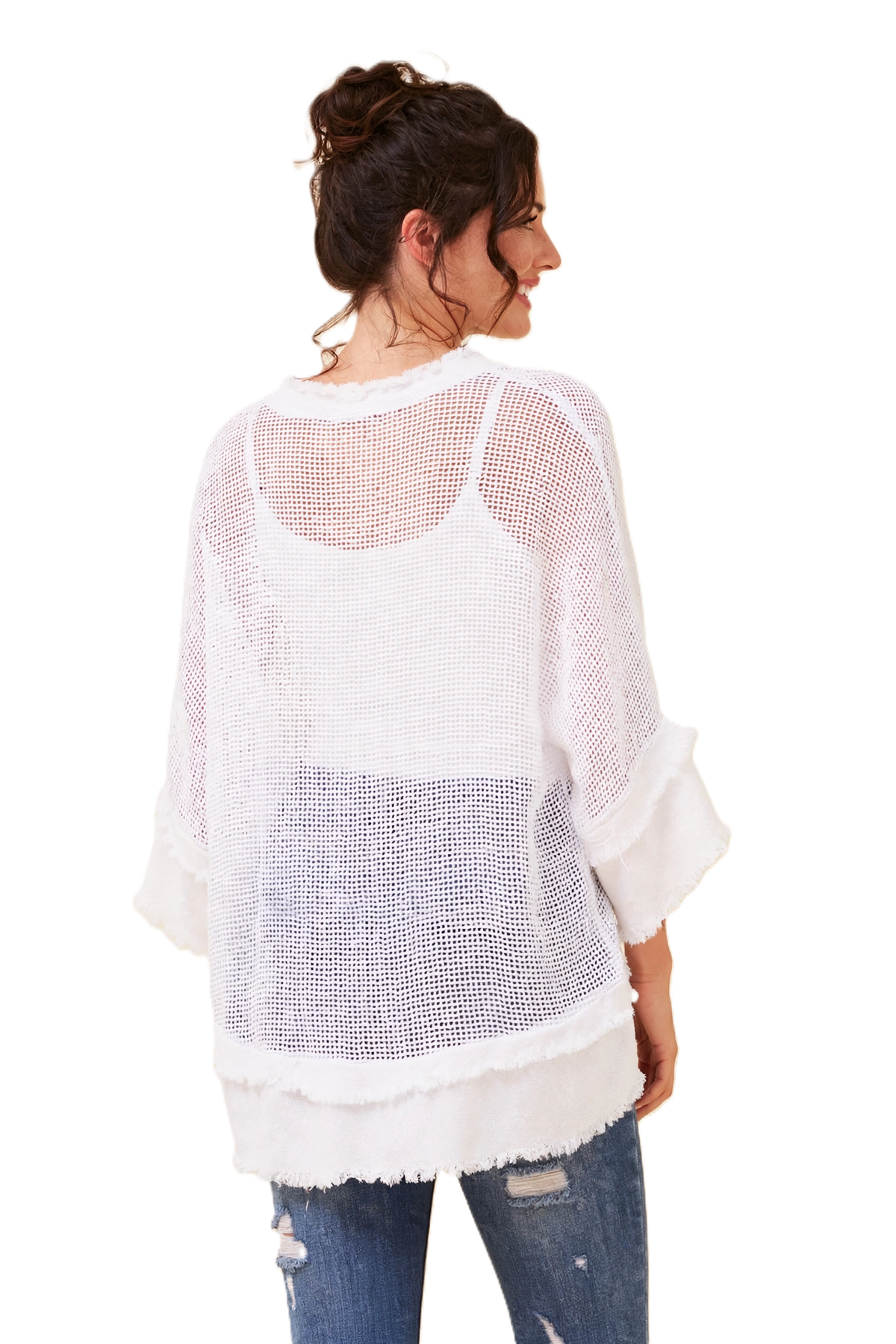 Two Piece Mesh Top