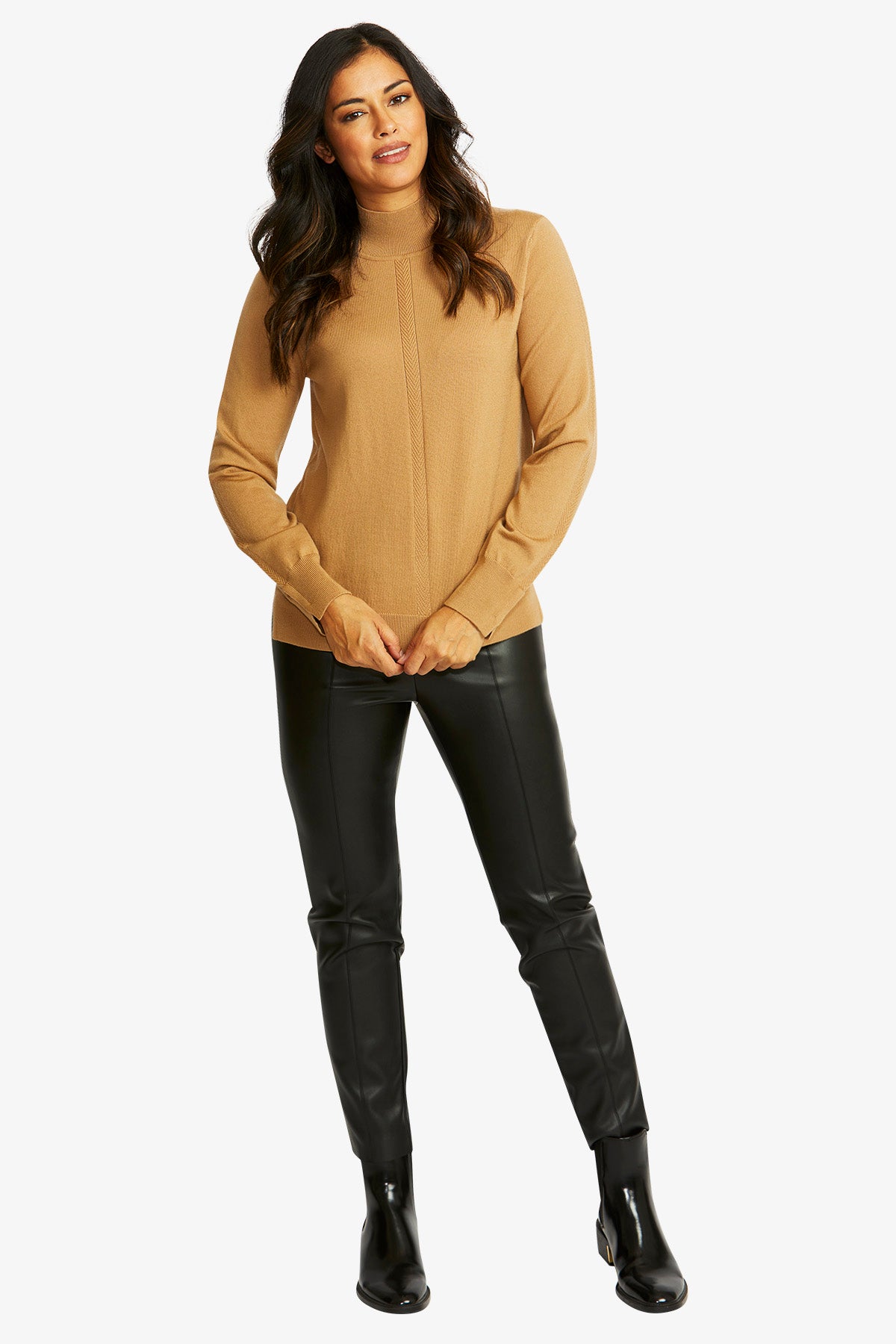 Merino Turtle Neck Pullover