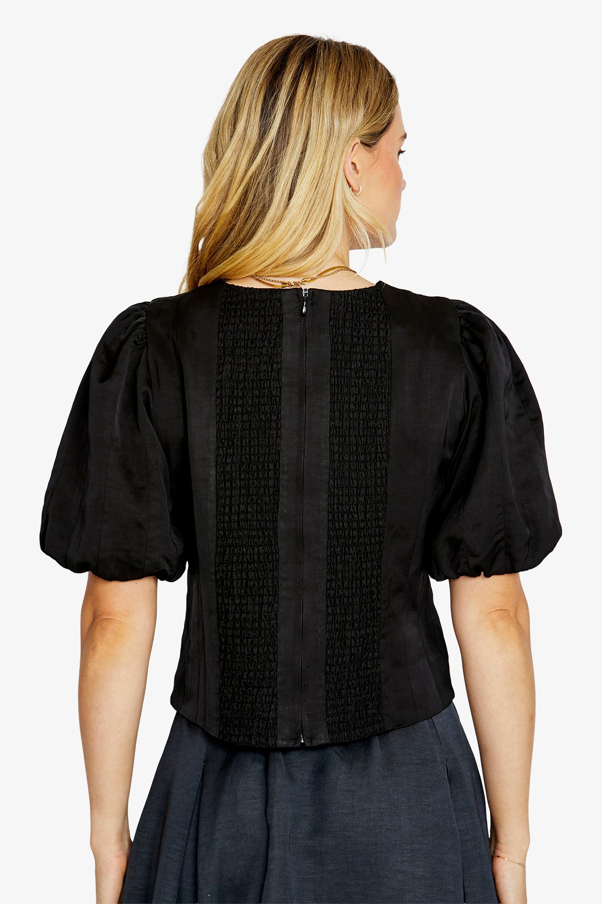 Ellie Panel Detail Top