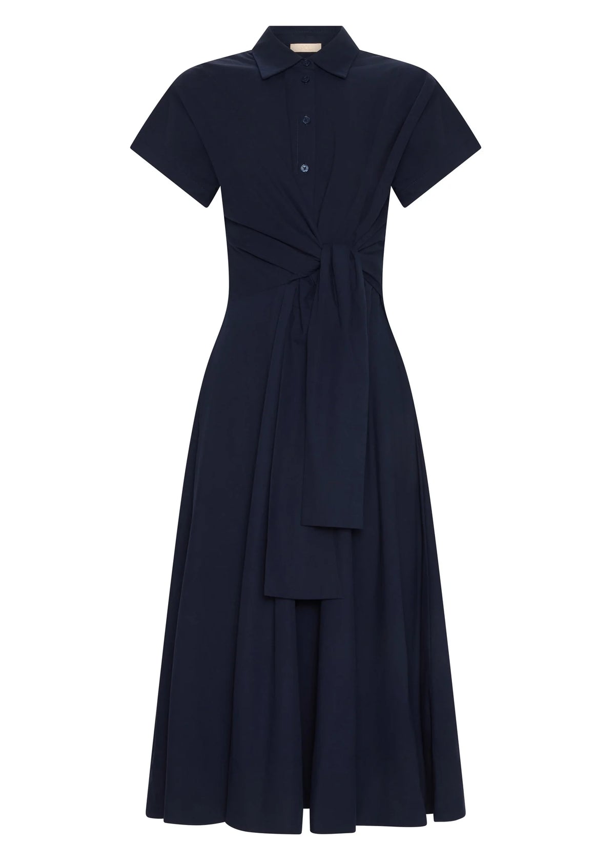 Elina Wrap Shirt Dress