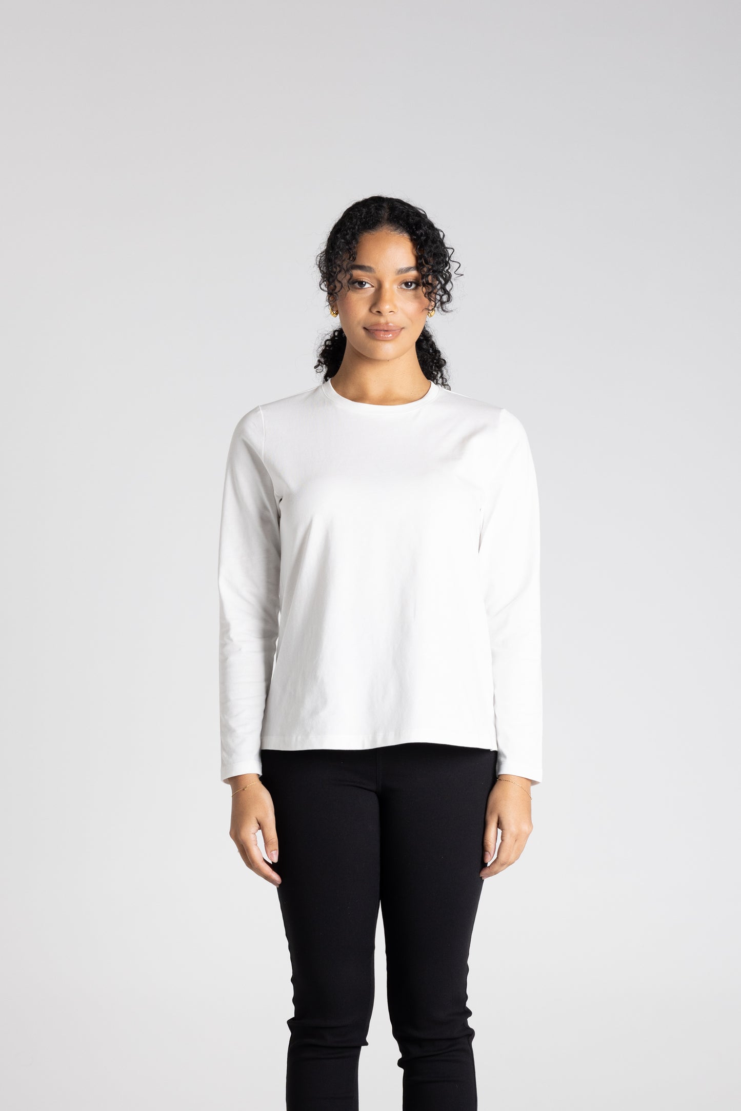 Crew Neck L/Slv Tee