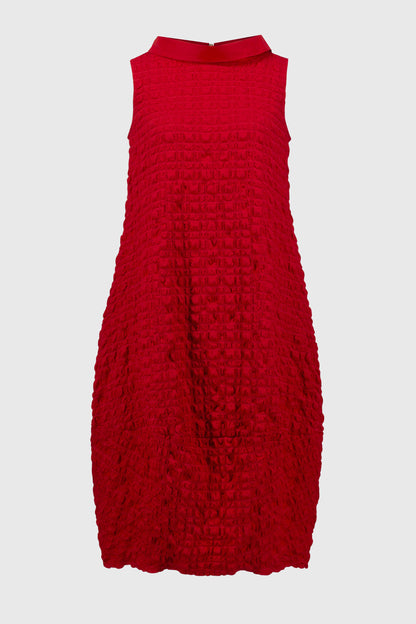 Textured Woven Cocoon Dress