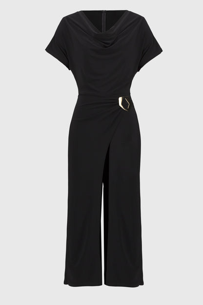 Silky knit Culotte Jumpsuit