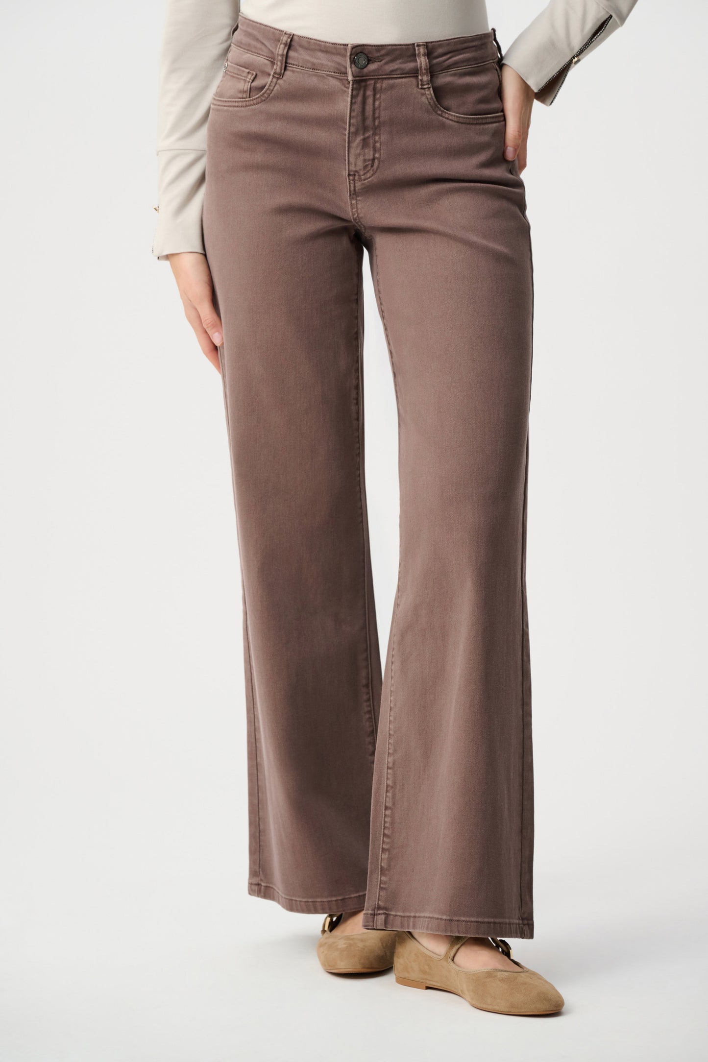 Wide Leg Stretch Jean