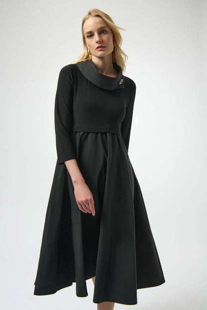 Silky Knit & Memory Fit & Flare Dress