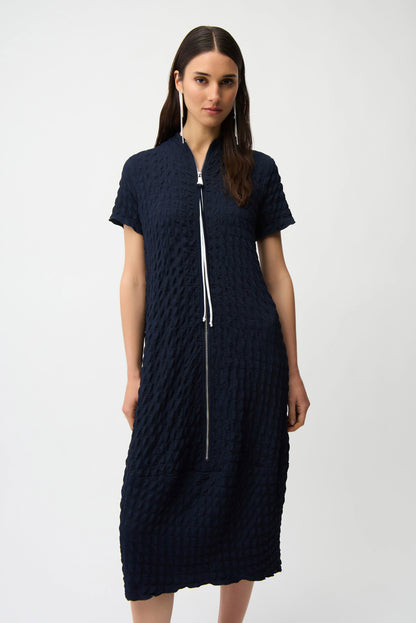 Textured Knit Cocoon Dress