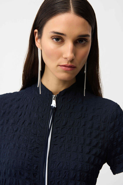 Textured Knit Cocoon Dress