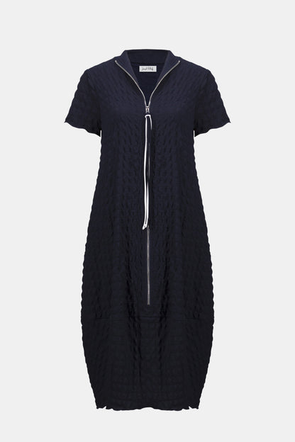 Textured Knit Cocoon Dress