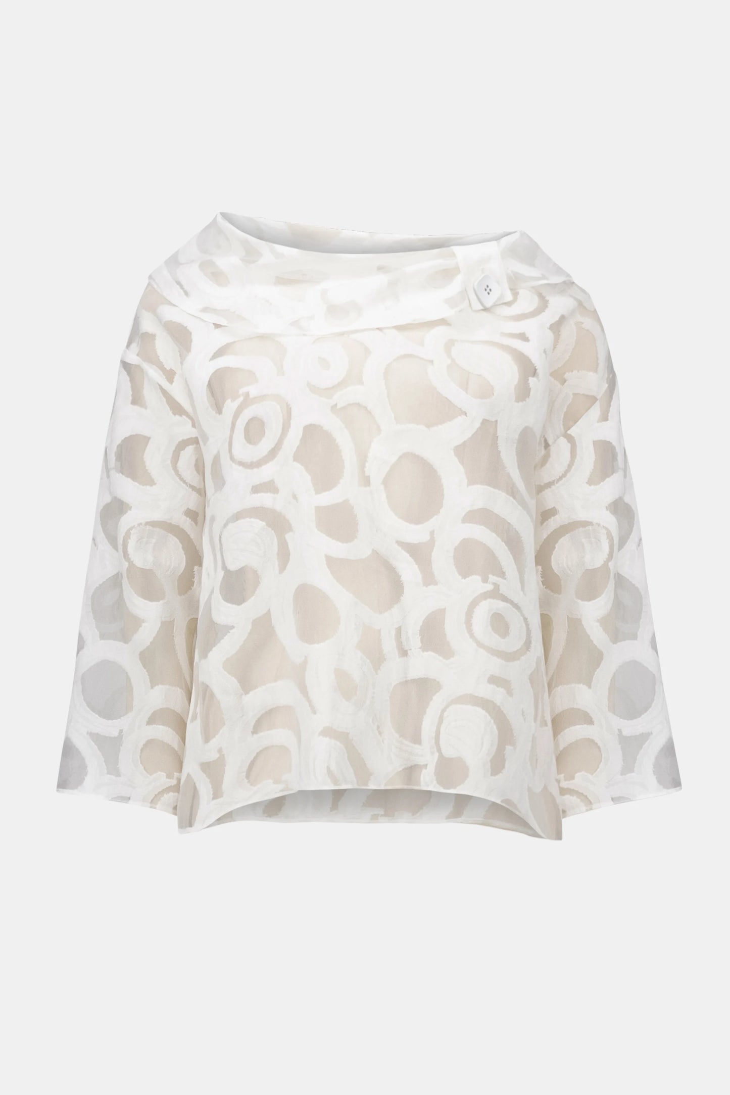 Burnout Woven Boxy Top