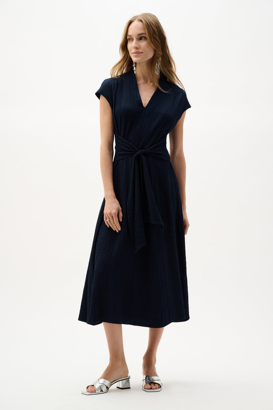 Woven Fit & Flare Dress