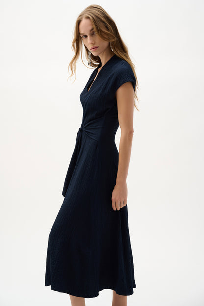 Woven Fit & Flare Dress