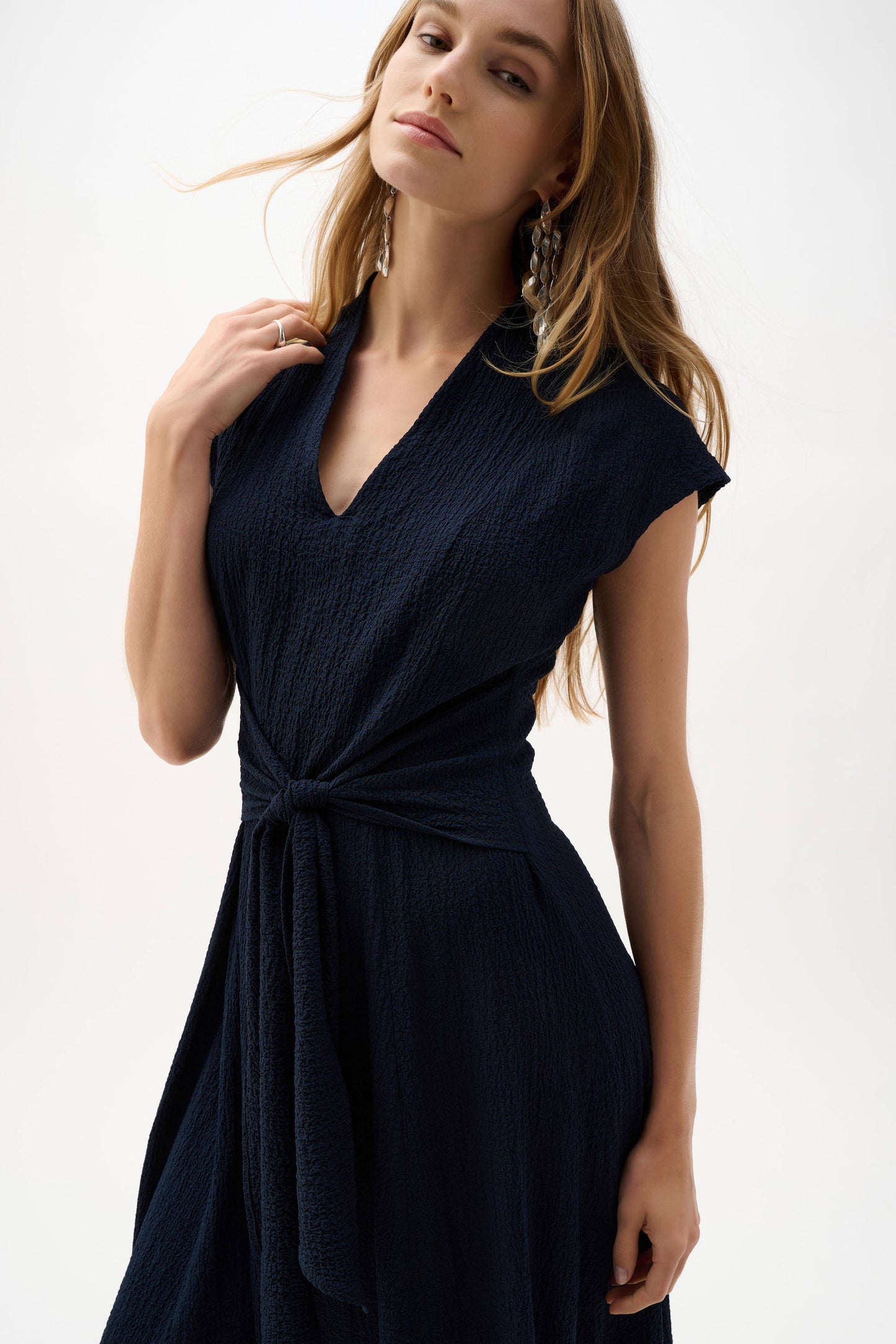 Woven Fit & Flare Dress