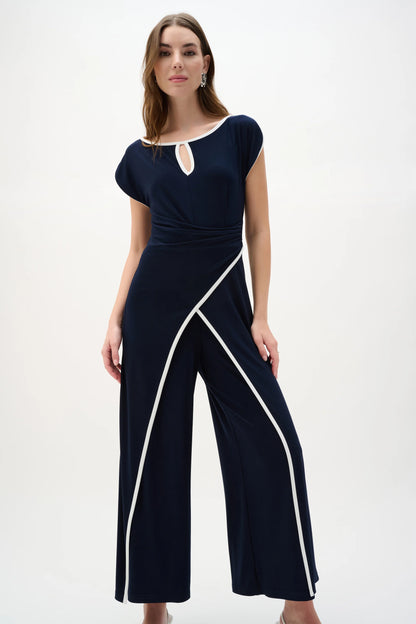 Silky Knit Culotte Jumpsuit