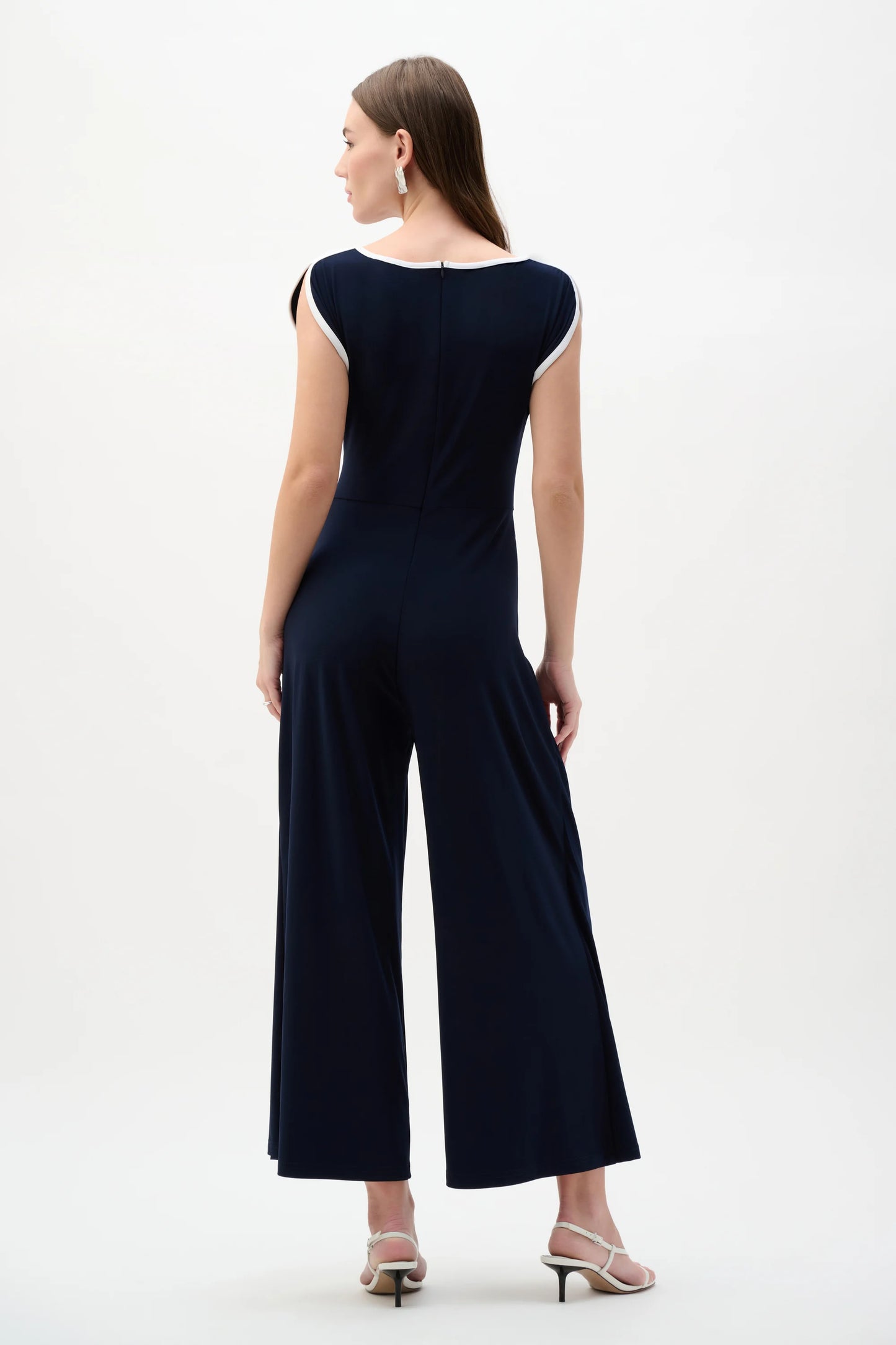 Silky Knit Culotte Jumpsuit