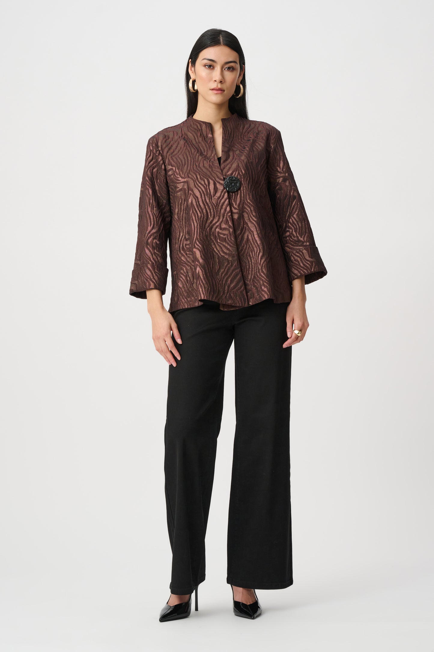 Woven Jacquard Anima Trapeze Jkt
