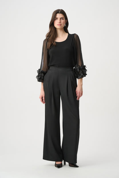 Embellished Bell Sleeve Top