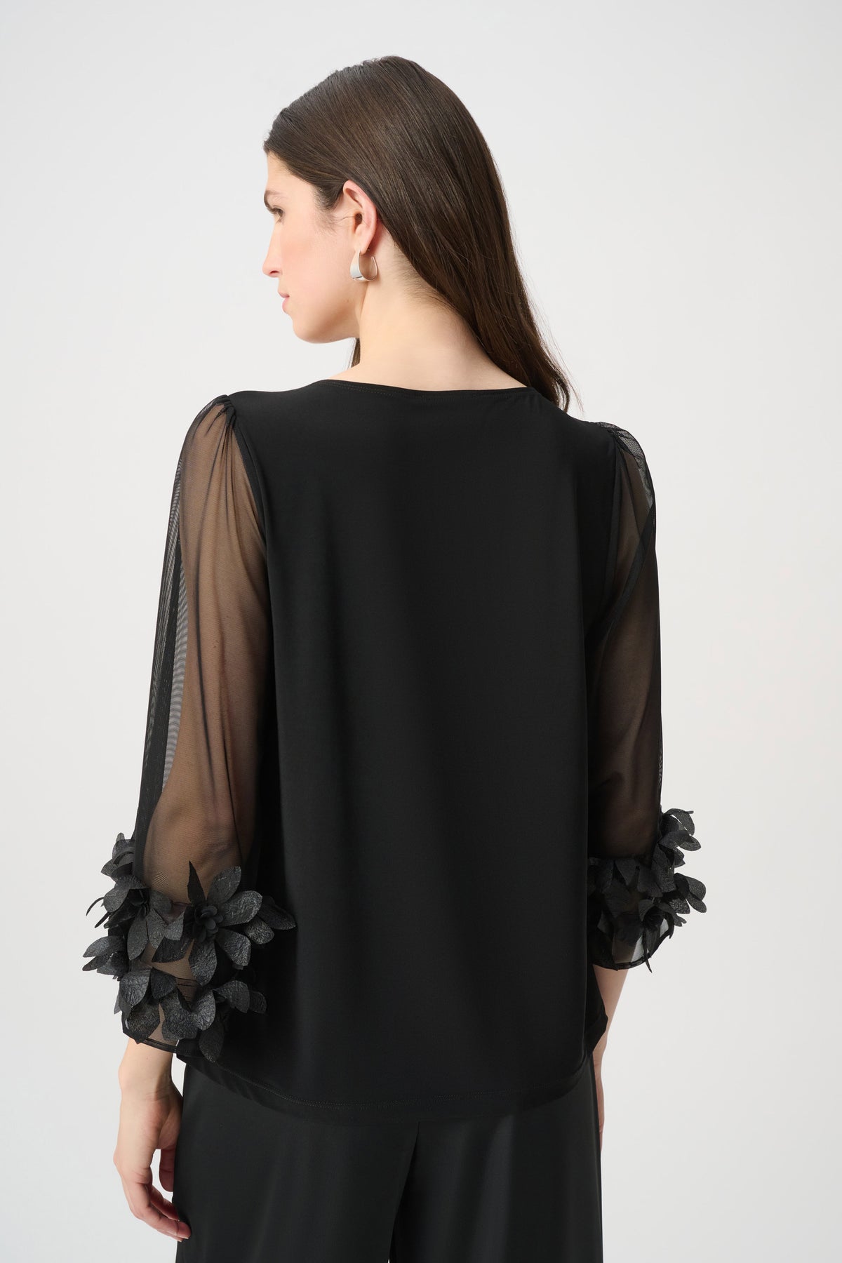 Embellished Bell Sleeve Top