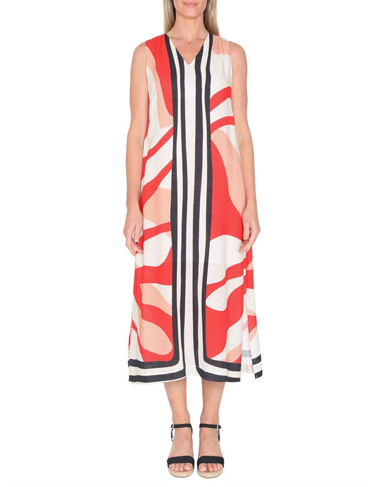 Linear Maxi Dress