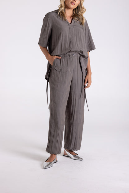 Crinkle Cargo Pant