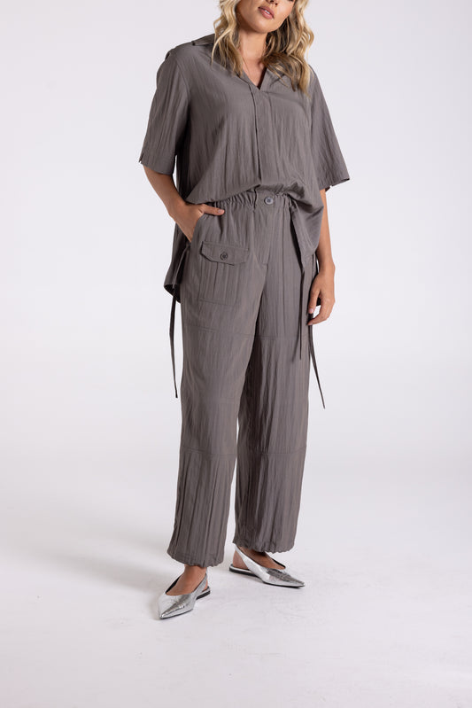 Crinkle Cargo Pant