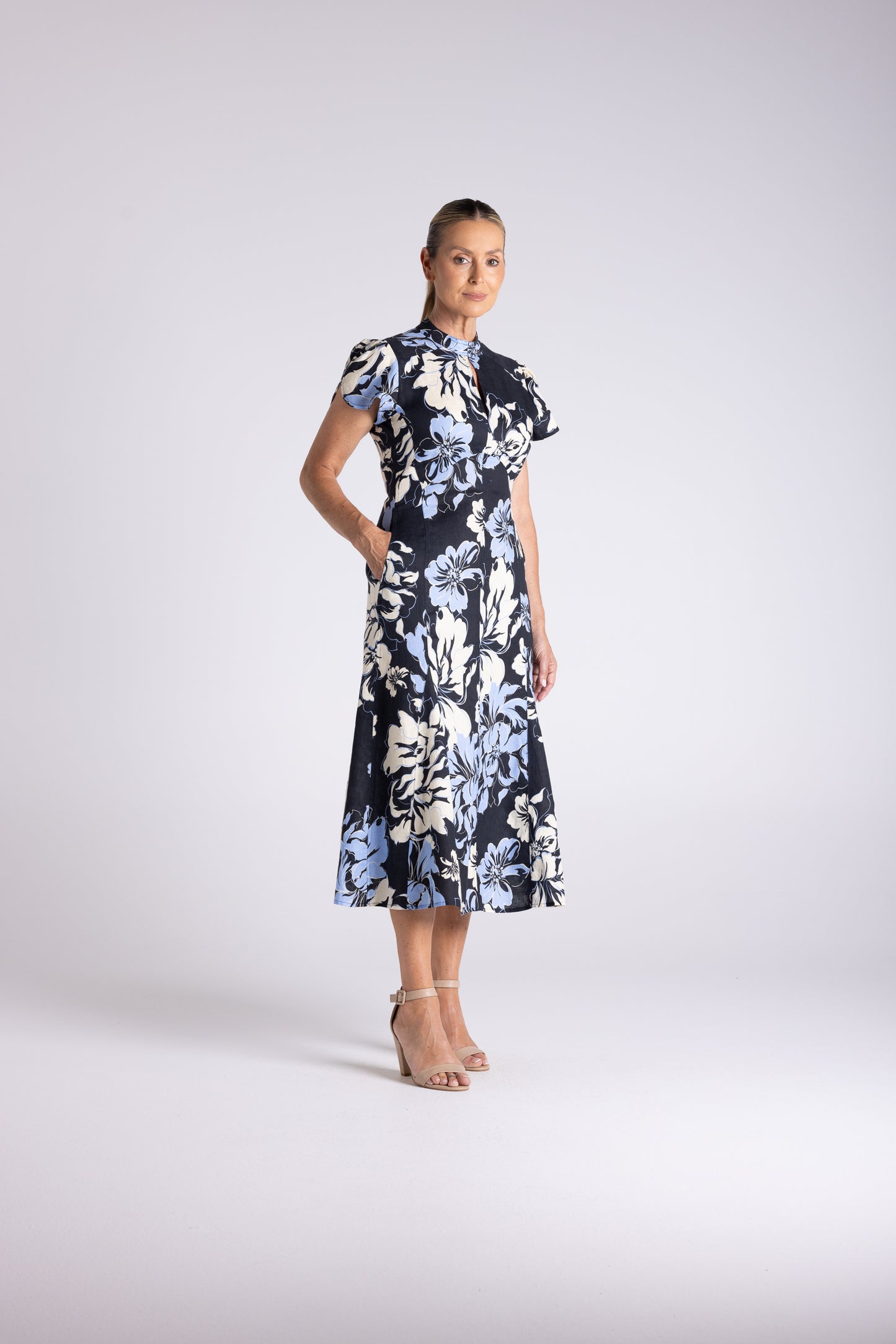 Peonie Print DRess