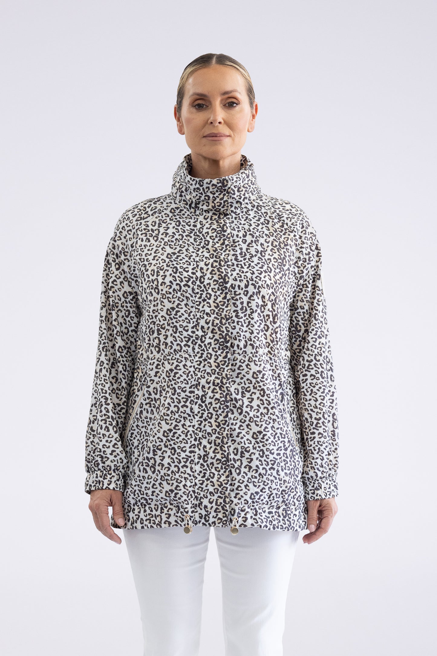 Leopard Spray Jacket