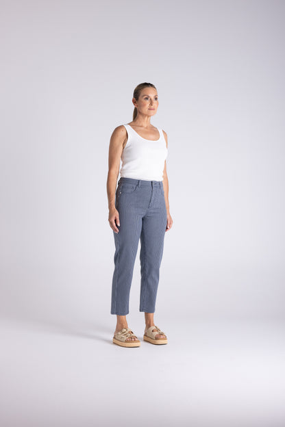 Mini Stripe 7/8 Sli, Jean