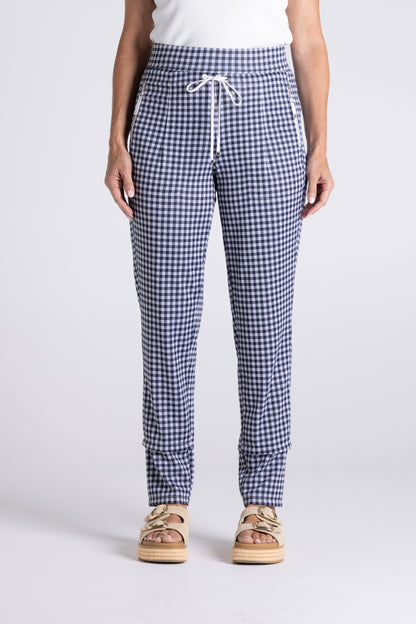 Gingham Panelled Pant
