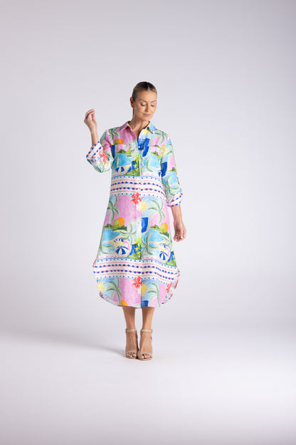 Ibiza Shirt Dress