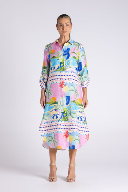 Ibiza Shirt Dress