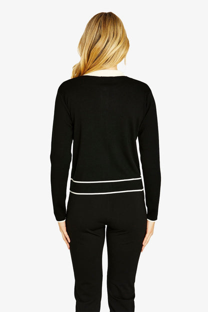Tiffany Tipped Cardigan