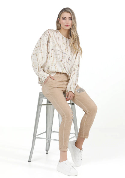 Bamboo Print Top