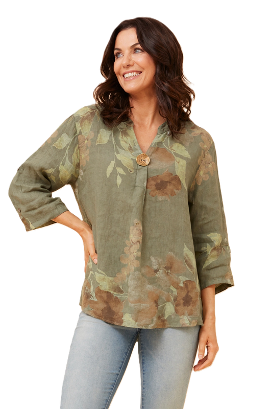 Fashion Linen Top