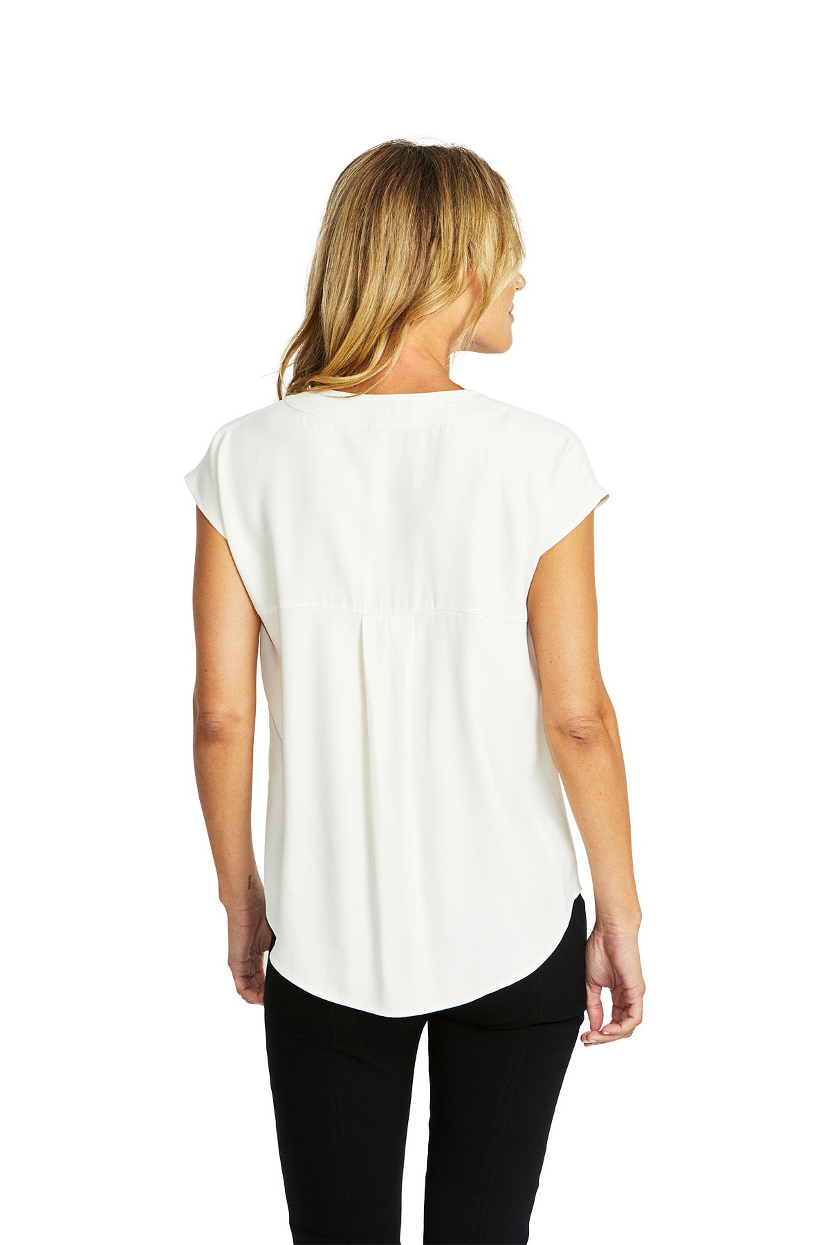 Helen V-Neck Slinky Top