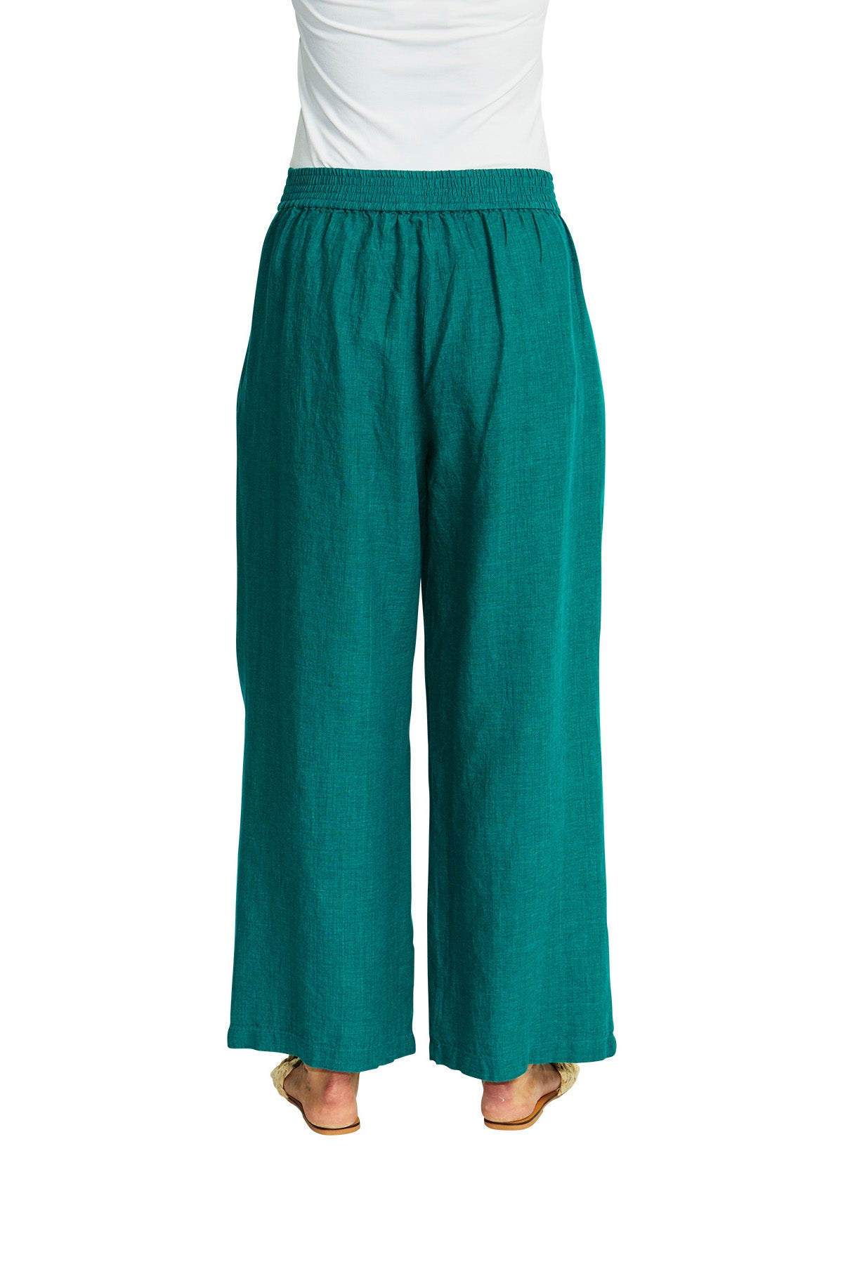 Amal Linen Palazzo Pant