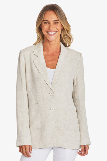 Erin Linen Jacket