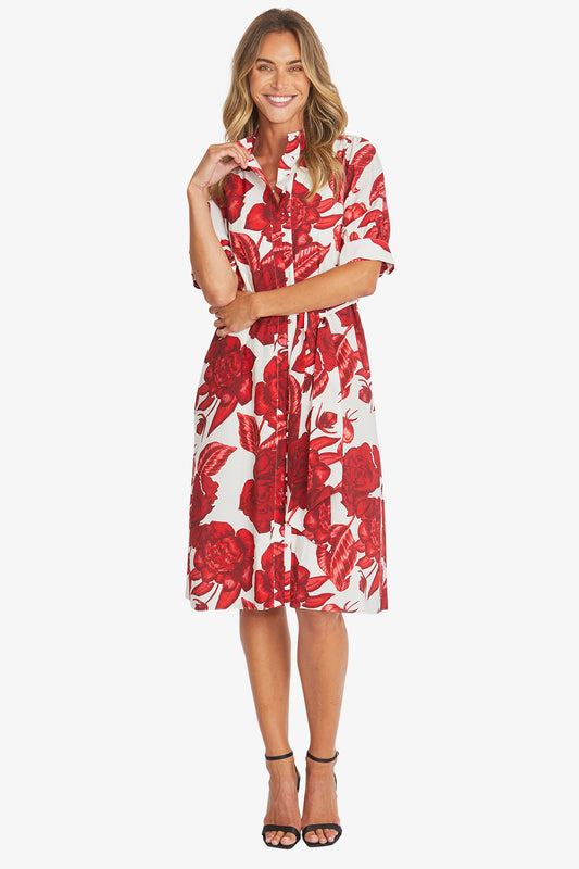 Valencia Belted Dress